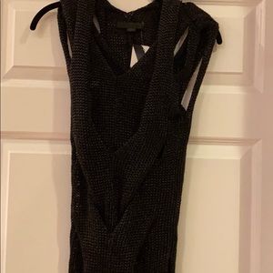 NWT Alexander Wang woven front tunic